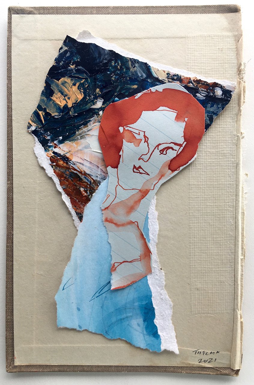 Thelma van Rensburg - Me and Schiele composition No3